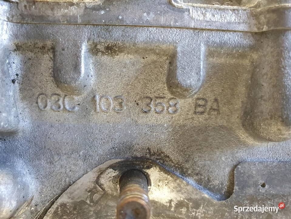 VW Golf VI 14 TSI GŁOWICA CYLINDRÓW wałki osobowe lubelskie Chełm sprzedam