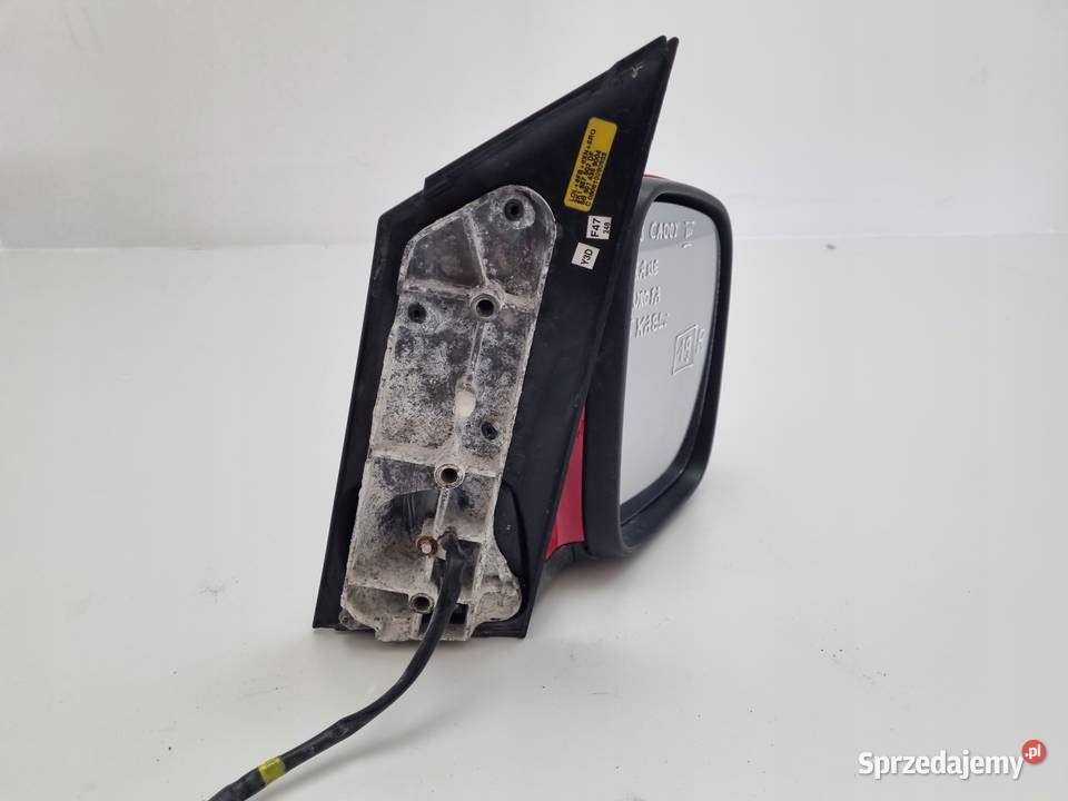 LUSTERKO VW Caddy III PRAWE PASAŻERA 5 Pin kabli osobowe Rudka