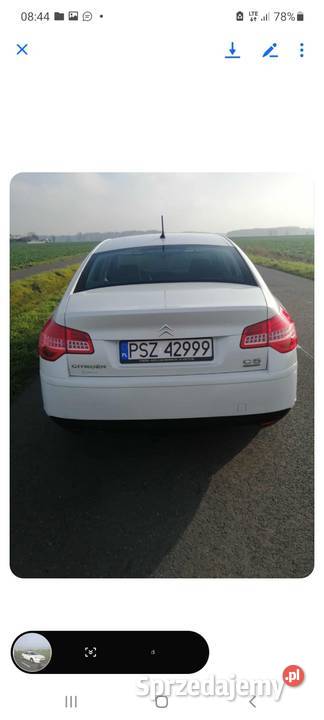 Citroen stan wlascicela wielkopolskie Szamotuły