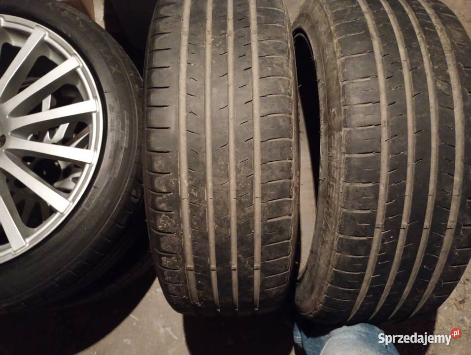 Felgi aluminiowe z oponami 18 22545 mazda nissan śląskie Dąbrowa Górnicza