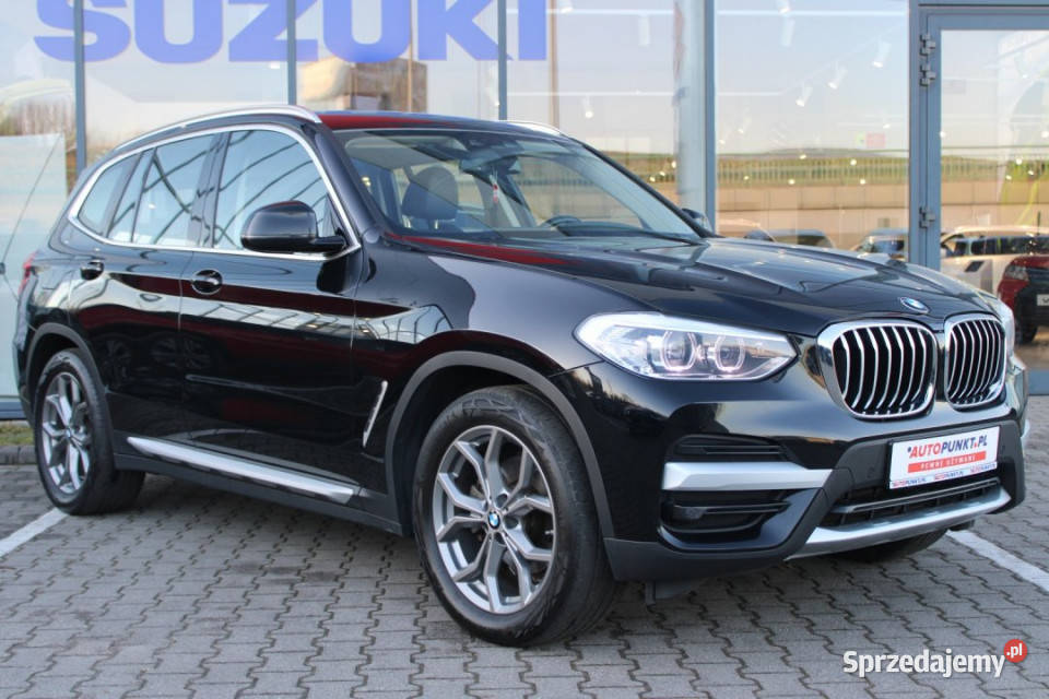 BMW X3 2021r FVAT23 FullLED Grzana Kierownica El nieuszkodzony śląskie