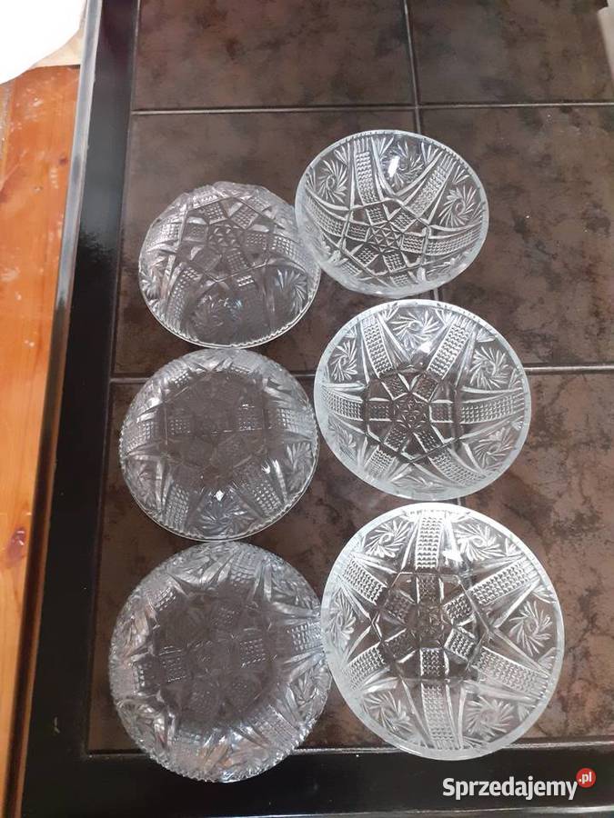 Kryształ Salaterki kryształowe Łódź