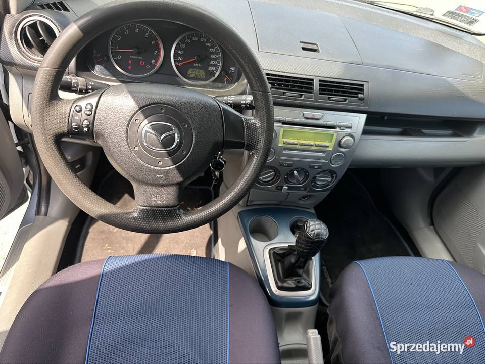 Mazda 2 12 gaz 2004r nieuszkodzony Pilzno