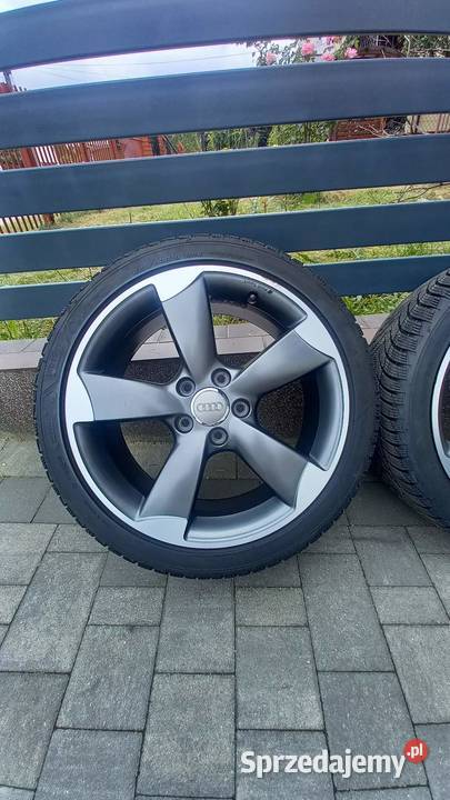 Felgi z oponami zimowymi 18 Audi rotor podkarpackie Rzeszów sprzedam