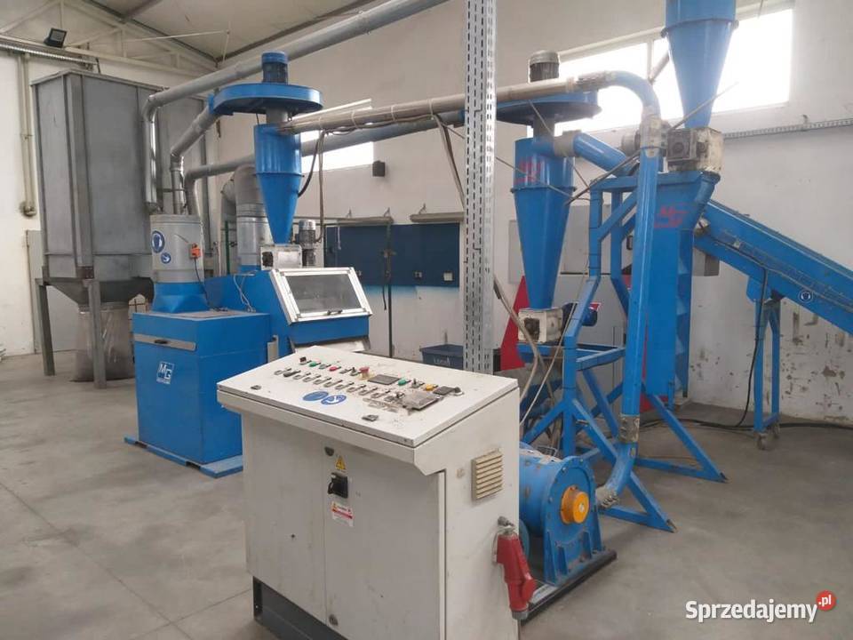 MG Recycling MATRIX 400 linia recyklingu kabli Józefów