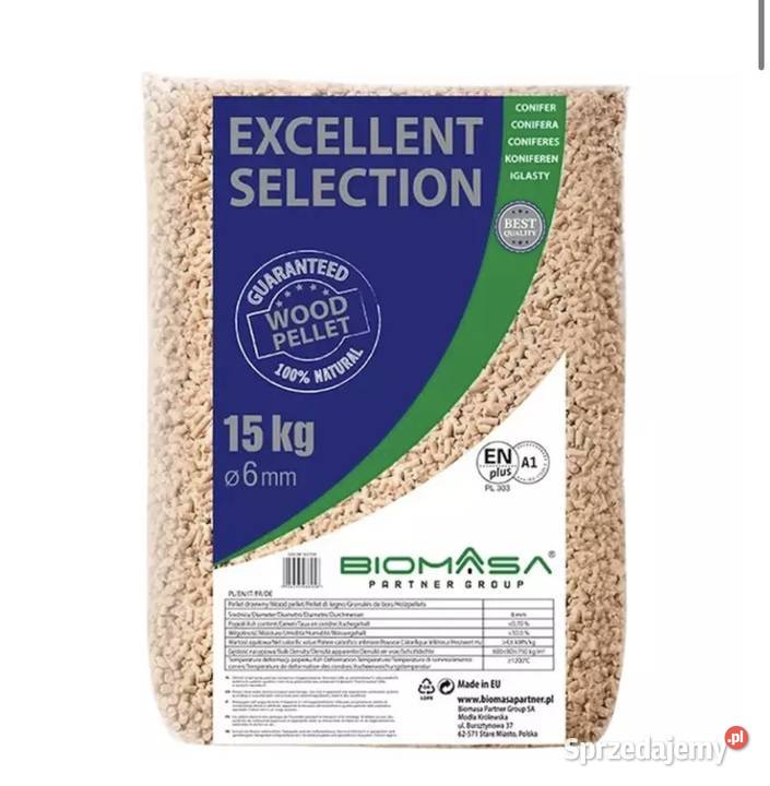 Pellet Biomasa Premium Selection Stargard