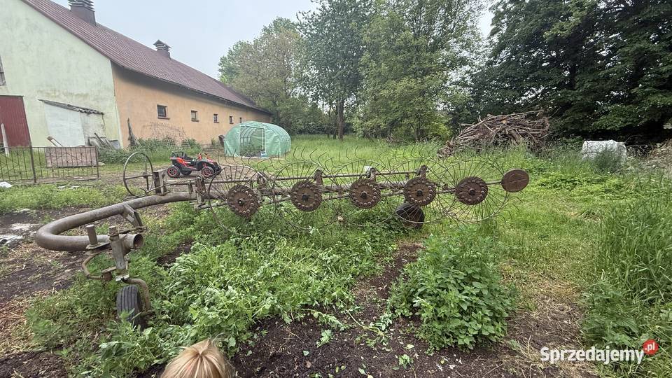 Przewracarko zgrabiarka nieuszkodzony Maszyny rolnicze Pilica