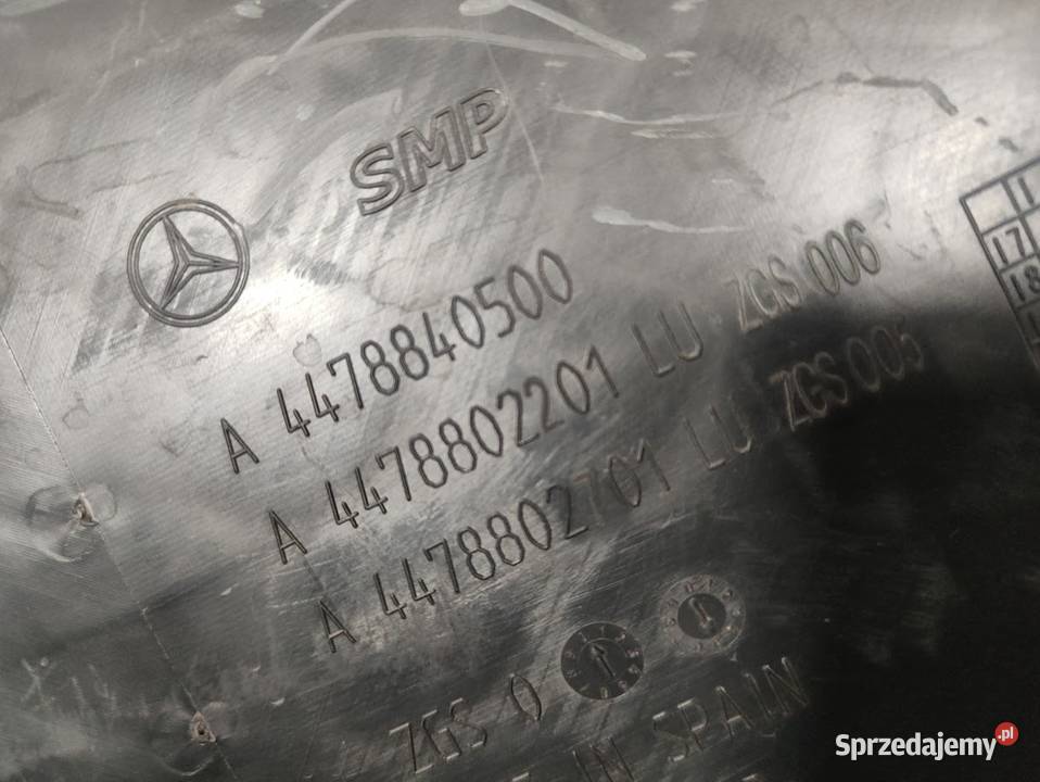 Kratka Zderzaka Lewy Przód Mercedes VKlasa W 447 Pleszew sprzedam