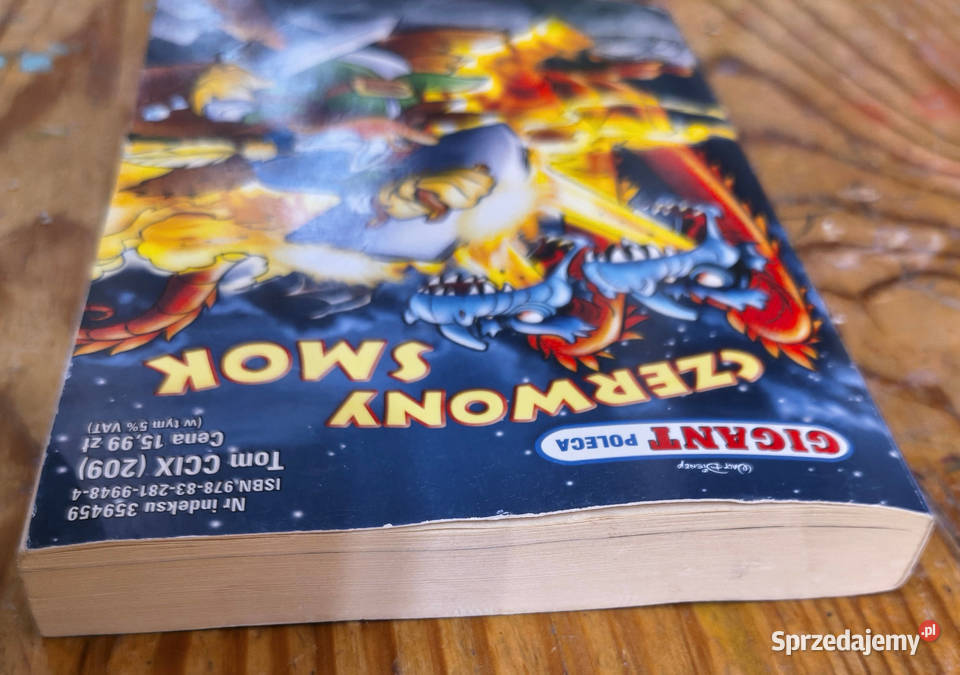 Gigant komiks czerwony smok tom CCIX 209 Sosnowiec