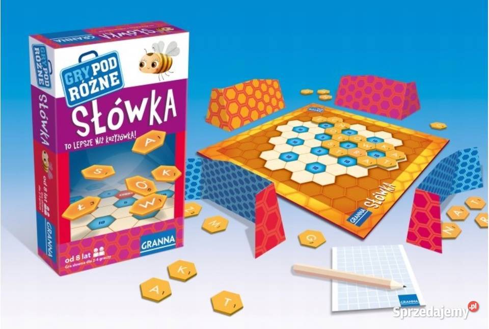 Słówka gra planszowa stan nowa mazowieckie Ząbki sprzedam