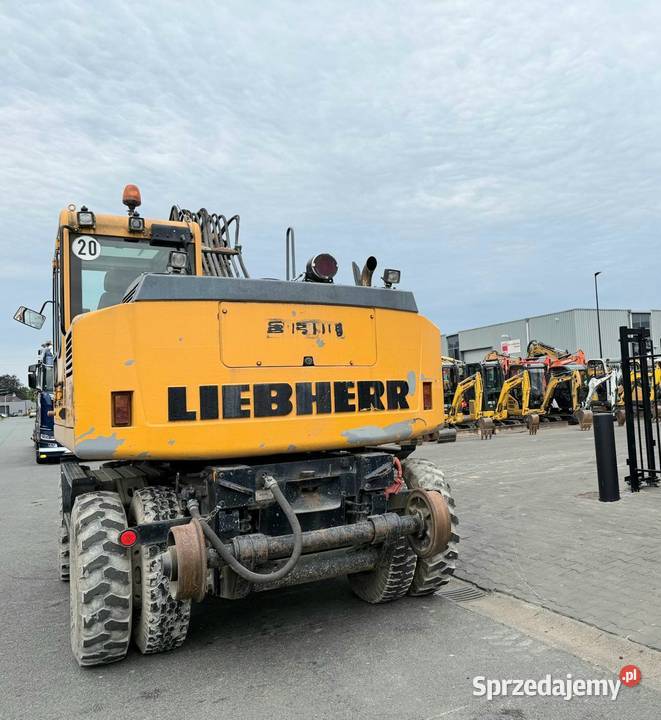 Koparka kolowa kolejowa Liebherr A 900 C ZW sprzedam