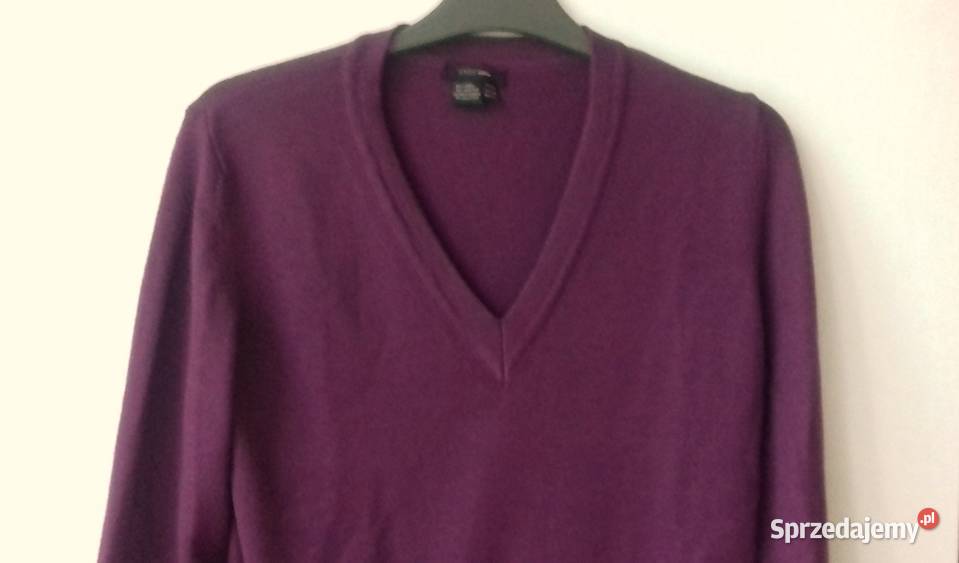 Sweter Zara M 50 wełna