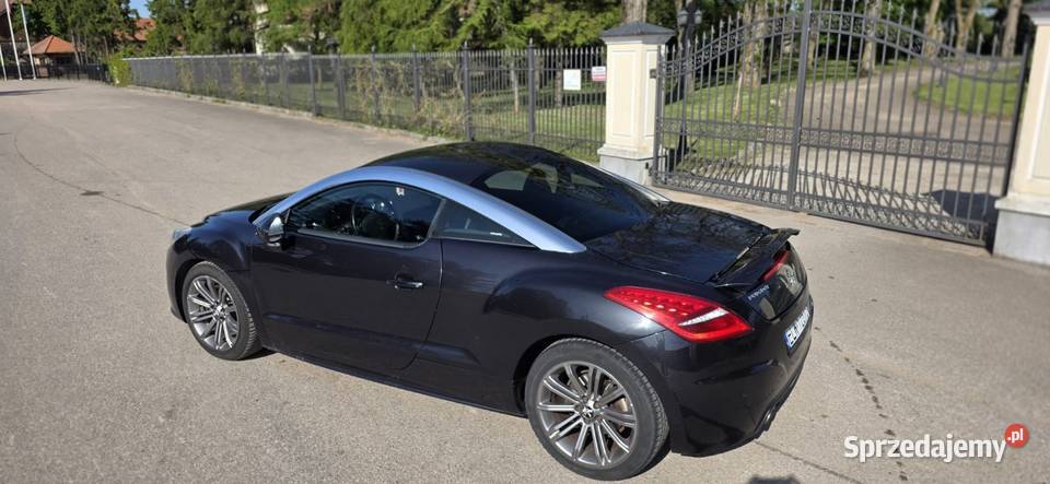 Sprzedam Peugeot RCZ 2010r czarny Peugeot Działdowo sprzedam