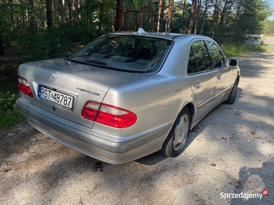 MercedesBenz E W210 20 Mercedes kompressor bez
