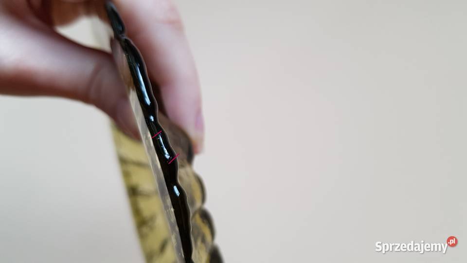 Talerzyk Cora Ząbkowice kolorowe szkło PRL Dąbrowa Górnicza sprzedam