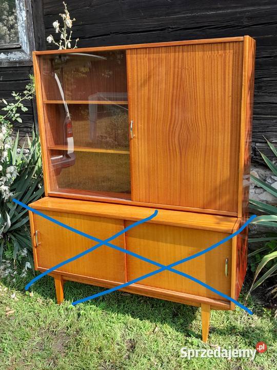Stara nadstawka kredens witryna półki retro sprzedam