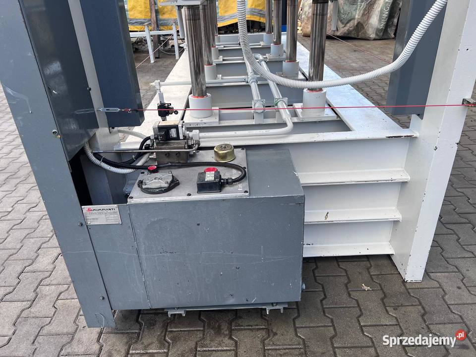 Prasa półkowa do fornirowania Simimpianti Produkcja Juszczyn