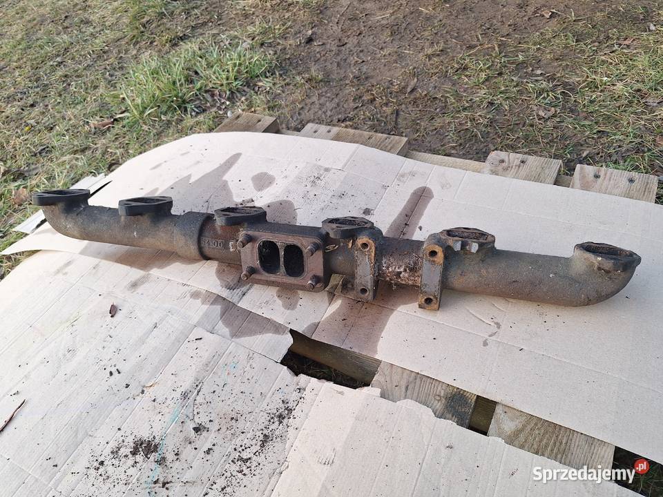 Kolektor wydechowy Zetor 18345 Silnik i osprzęt podlaskie Bargłów Dworny