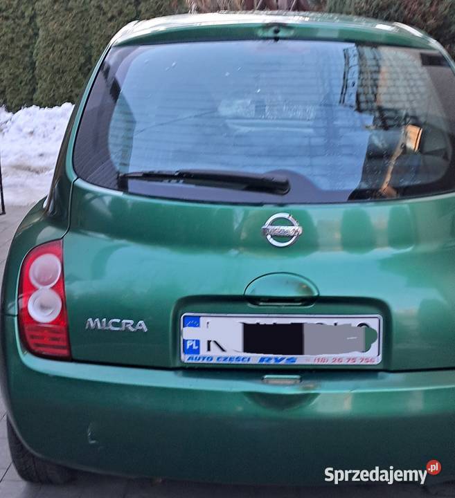 Sprzedam Nissan Micra K12 12 benzyna 1cm3 Jordanów