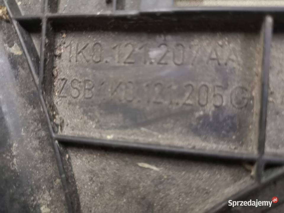 OBUDOWA WENTYLATORÓW AUDI VW SEAT 1K0121207AA osobowe Wentylatory chłodnicy śląskie Przystajń