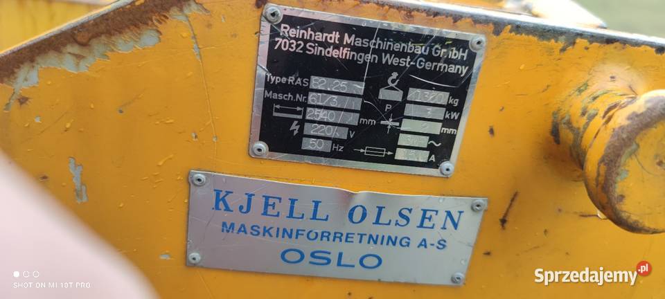 Giętarka gilotyna sprzedam