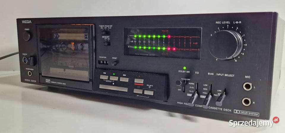 magnetofon WEGA casette deck Modul 301 CR Elektronika Międzychód