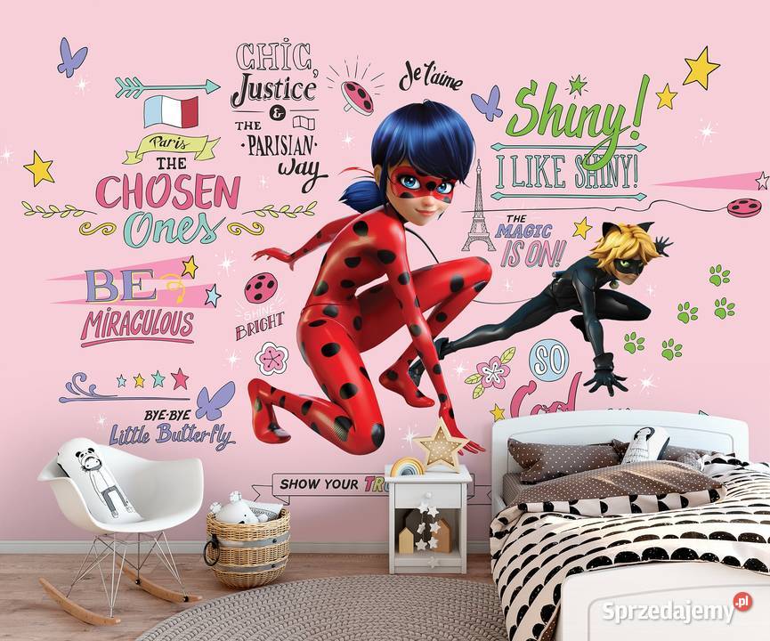 Tapeta fototapeta Miraculum Biedronka i Czarny wielkopolskie Leszno