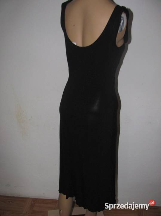 sukienka czarna BIK BOK r38 M lejąca się bez Zamość