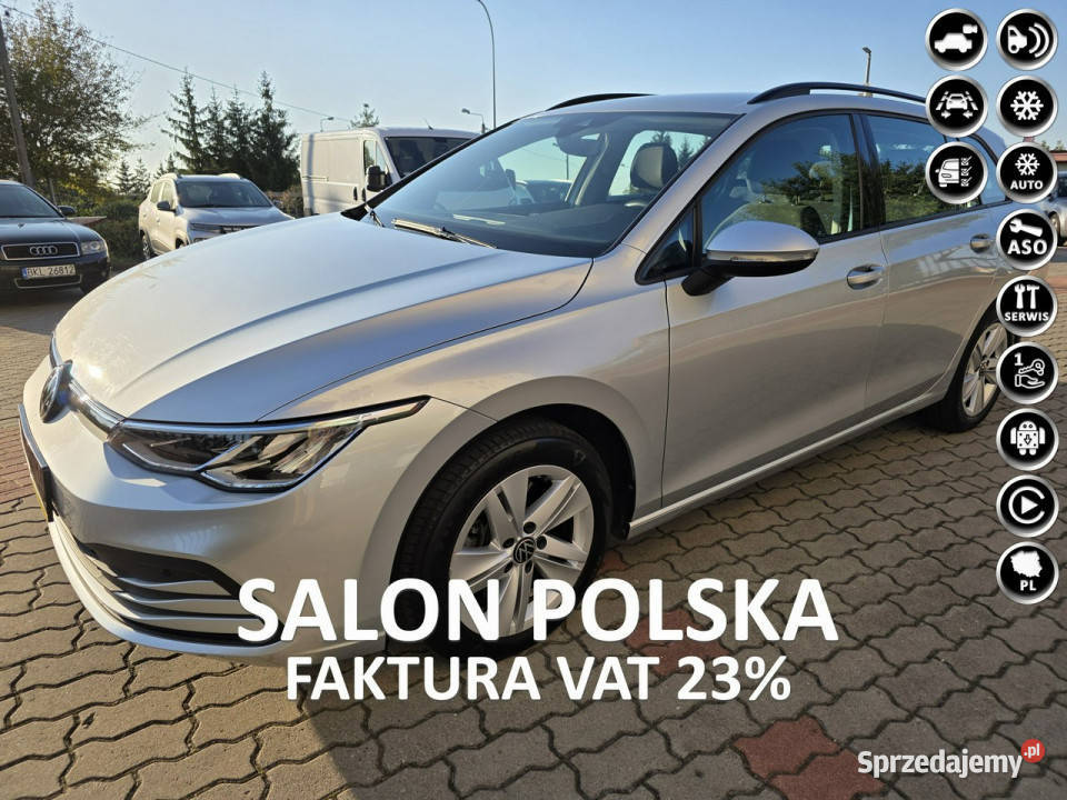 Volkswagen Golf 2023 Salon Polska 1Właściciel światła do jazdy dziennej Białystok