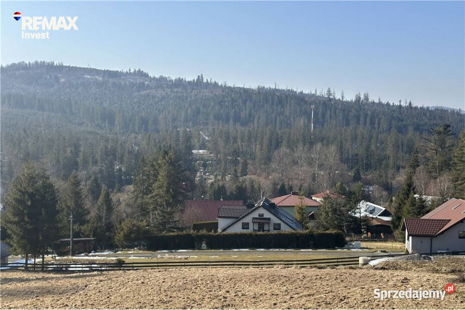 Dwie działki z widokiem na Rachowiec Beskid Sprzedaż śląskie Sól-Kiczora