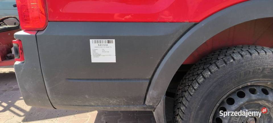 ĆWIARTKA BŁOTNIK PRAWY TYŁ FORD TRANSIT MK8