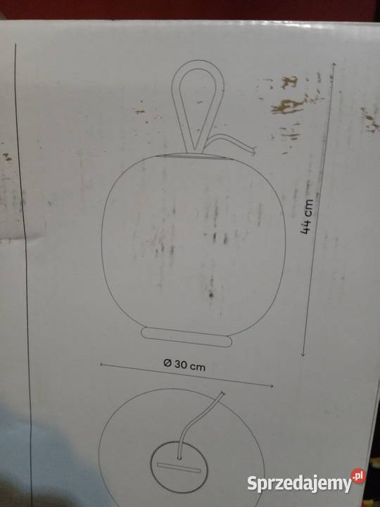 Lampa stołowa okrągła oryginalny design nowa Lampy stołowe i nocne Mińsk Mazowiecki