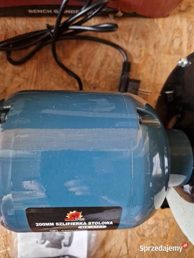 SZLIFIERKA 200 mm DWUTARCZOWA STOŁOWA 2kamienie Głogowa