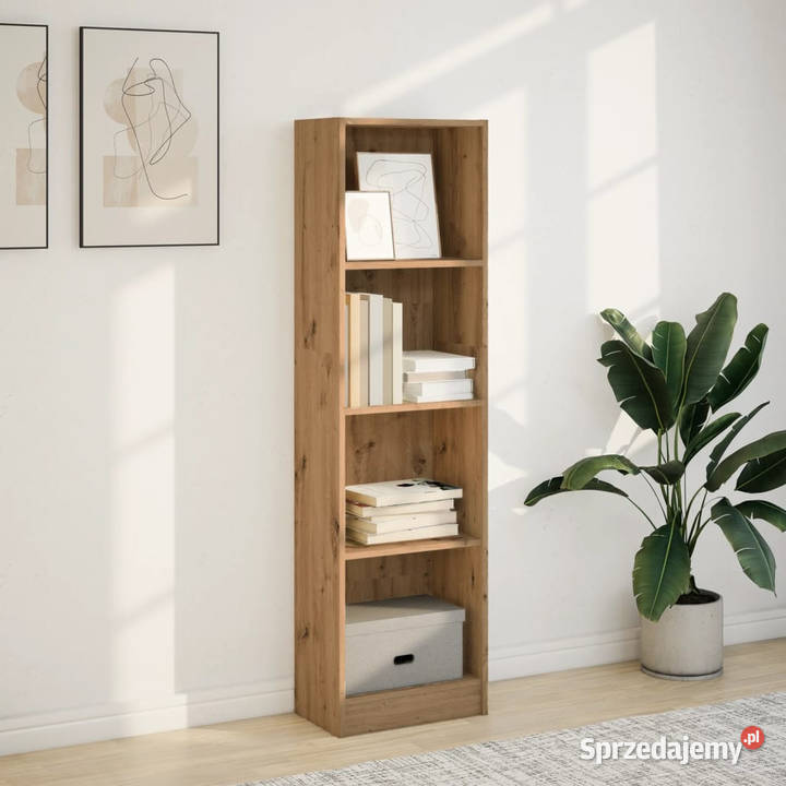 Regał dąb artisian 40x24x143 materiał Warszawa