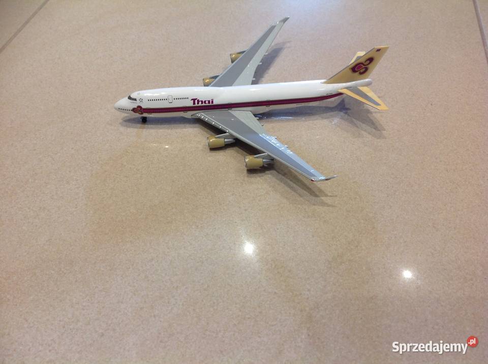 Herpa Model Samolotu Thai HS TGX Boeing 747400 Nowa Sól