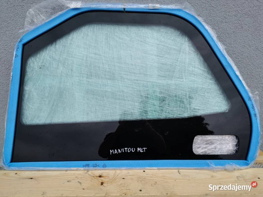 Szyba drzwi dolnych Manitou MLT 629 Wilkowo sprzedam