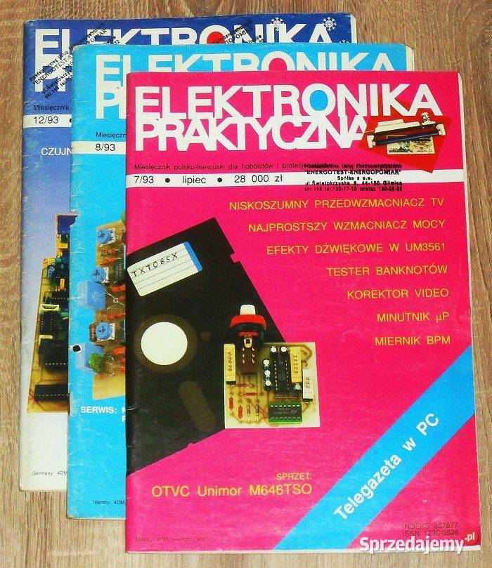 Elektronika Praktyczna 93 94 96 2000 2001 miękka śląskie