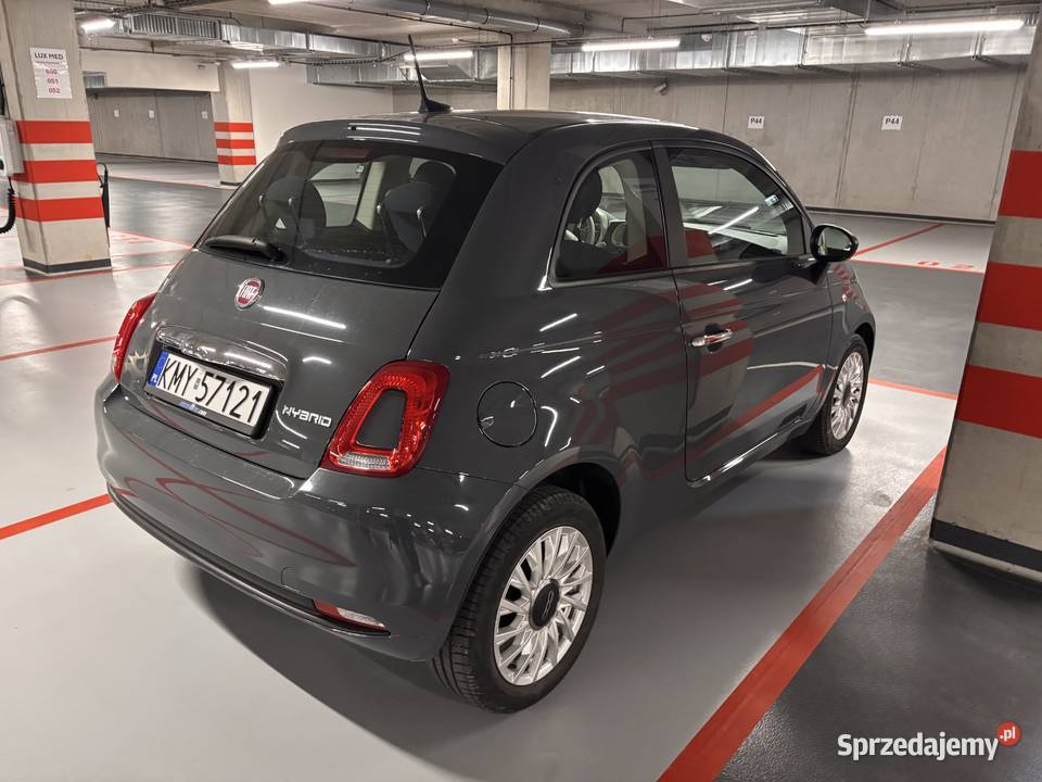 Fiat 500,lift, klima, elektryka, wspomaganie city, stan bdb, przeb. 24 tys