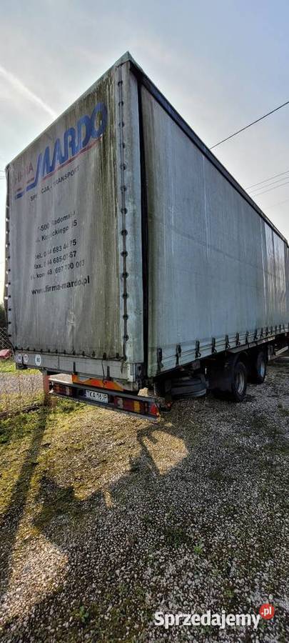 Przyczepa naczepa BDF SOMMER ZW 18t Kontenerowe