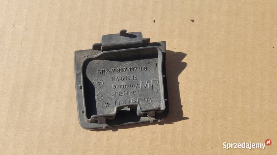 BMW 5 E61 MPAKIET ZAŚLEPKA HAKA ZDERZAK TYŁ śląskie Ruda Śląska