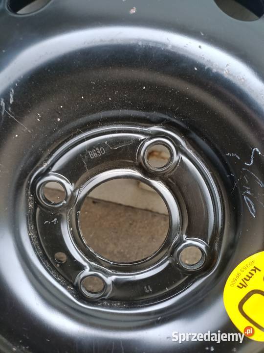 Koło dojazdowe zapasowe nissan notte Koła dojazdowe Blachownia