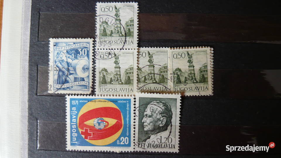 Znaczki Jugosławia śląskie Myszków