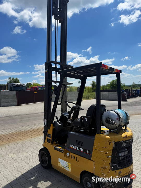 wózek widłowy CATERPILLAR GC15 LPG automat Działoszyn