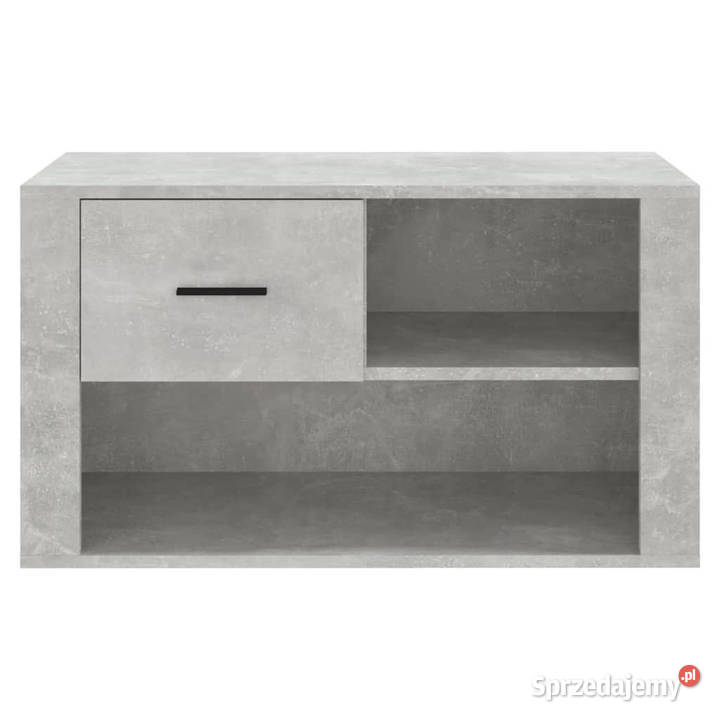 Szafka na buty szarość betonu 80x35x45 WM816756 mazowieckie Warszawa sprzedam