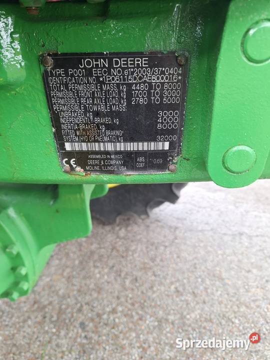 John deere sprzedam