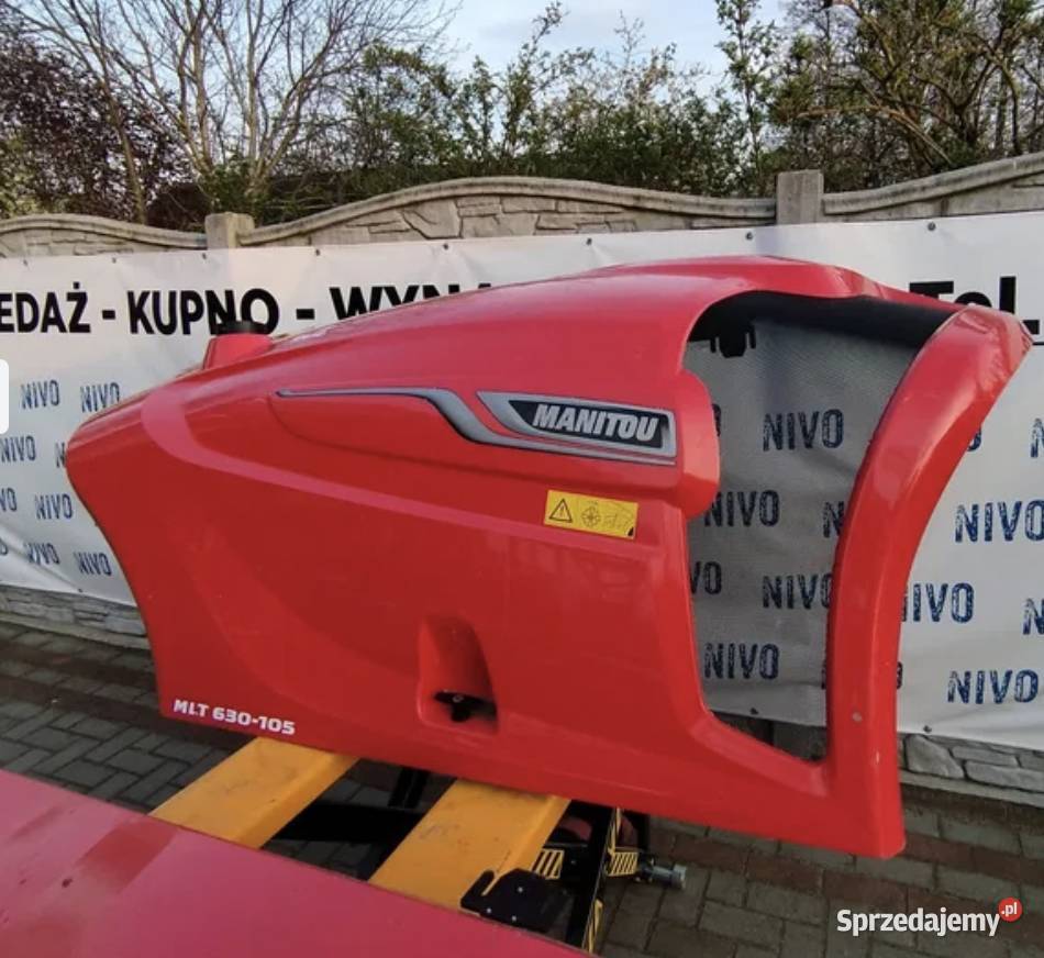 Maska pokrywa silnika Manitou MLT 630 105 łódzkie sprzedam