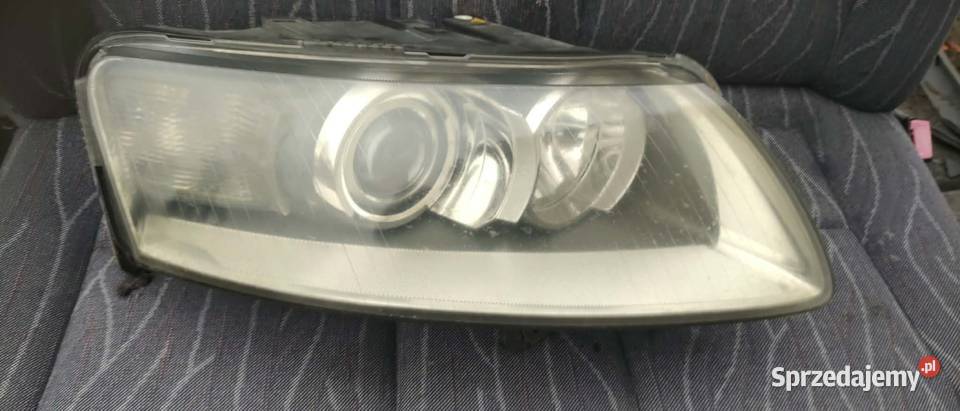 Reflektor lampa prawa przód przednia Audi a6 c6 Książ Wielkopolski