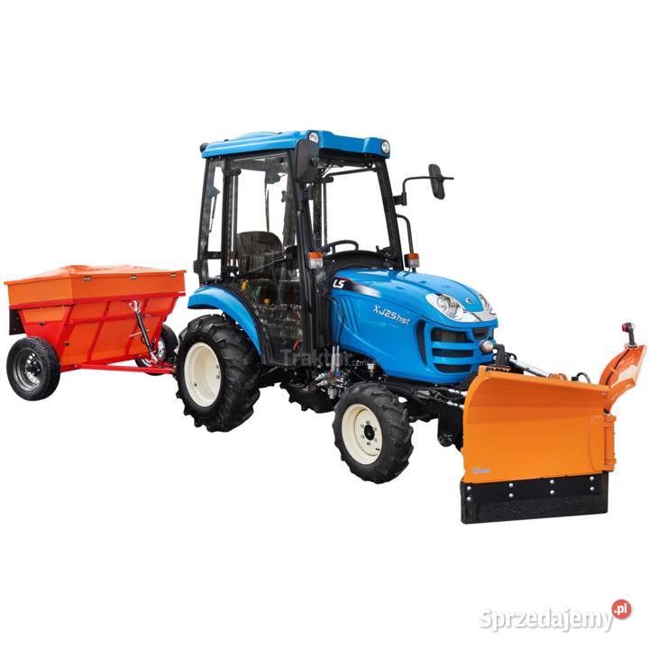 LS Tractor XJ25 HST 4x4 244 CAB pług do śniegu podkarpackie Tajęcina