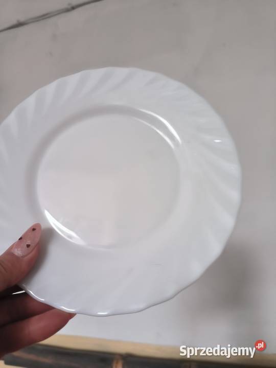 Zestaw talerzy białych Arcoroc20 Wojcieszyn
