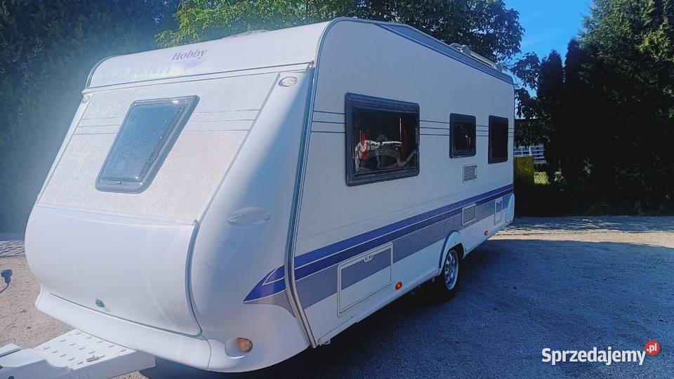przyczepa kempingowa HOBBY 2007 campingowa 1 Międzybrodzie Bialskie sprzedam